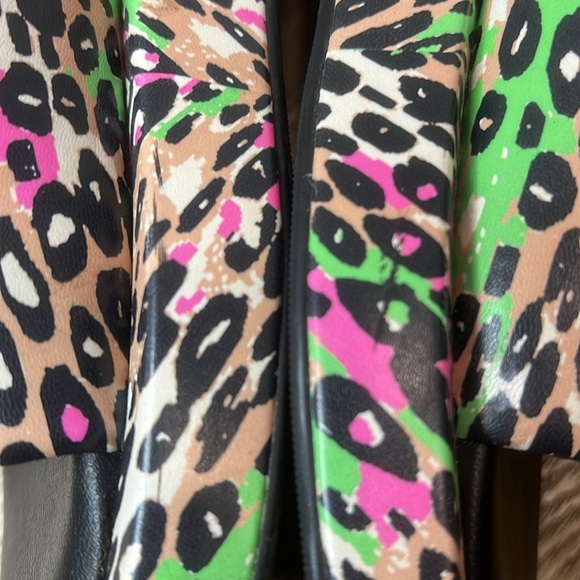 Marc Cain Animal Print Slides Size 38/7.5US - Picture 6 of 11